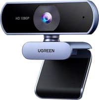 Веб-камера Ugreen CM678, Black, 1920x1080/30 fps, вбудований мікрофон, фіксований фокус, кут огляду 85°, автоматичний баланс білого, універсальне кріплення, USB (15728)