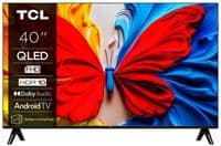 Телевізор 40" TCL QLED FHD 60Hz Smart Android TV Black
