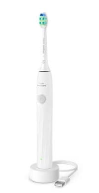 Щітка зубна електр. Philips, Sonicare 2100, насадок-1, 2 рівні інтенсивності, білий