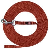 Повідець для собак Trixie Tracking lead екстралегкий XS-S 10 м 10 мм рижий (4053032674479)