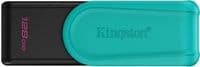 USB Flash Kingston  DataTraveler Exodia S 128GB USB3.2 Gen 1 Black/Turquoise, Retail