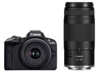Цифрова камера CANON EOS R50 + RF-S 18-45 IS STM + RF 75-300 Black