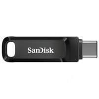 Накопитель SanDisk 64GB USB 3.1 Type-A + Type-C Ultra Dual Drive Go Черный (SDDDC3-064G-G46)