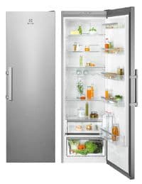 Холодильная камера Electrolux, 186x60х65, 390л, E, ST, инв., зона св-ти, нерж.