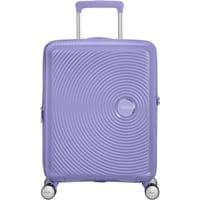 Чемодан American Tourister, Soundbox, полипропилен, маленький, 55см, 35.5/41л, TSA, 4 колеса, EXP, лавандовый