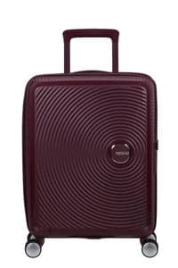 Чемодан American Tourister, Soundbox, полипропилен, маленький, 55см, 35.5/41л, TSA, 4 колеса, EXP, 	бордовый