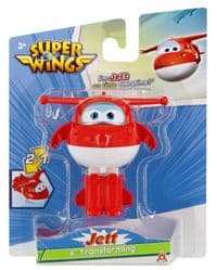 Игровая фигурка-трансформер Super Wings Transforming Джетт (Jett), 10см