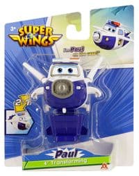Игровая фигурка-трансформер Super Wings Transforming Пол (Paul), 10см