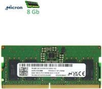 Пам'ять SO-DIMM, DDR5, 8Gb, 5600 MHz, Micron, 1.1V, CL46 (MTC4C10163S1SC56BD1)