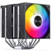 Процессорный кулер JONSBO CA80 Black (120mm/4pin/1800RPM/32.6Dba/6 тепл. трубки)