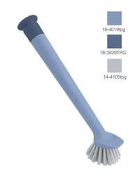 Щітка для миття посуду ARDESTO Solid 28.4х6.5х6см, пластик, блакитний