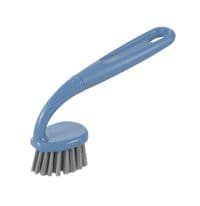 Щітка для миття посуду ARDESTO Easy 18.5х4.3x6.5см, пластик, блакитний
