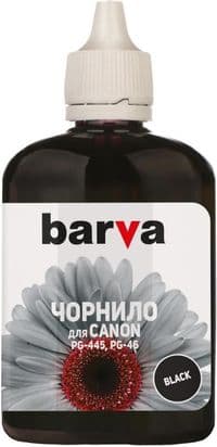 Чернила Barva Canon PG-46/445/545, Black, 100 мл, водорастворимый, флакон OneKey (C445-437e)