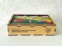 Пазл дерев`яний UkrainianPuzzles Сонце низенько, трактор близенько Марія Примаченко