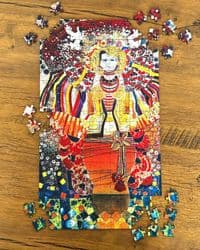 Пазл дерев`яний UkrainianPuzzles А ми ж тую червону калину, тай підіймемо. Портрет Алли Горської