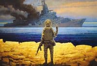 Пазл UkrainianPuzzles Рускій воєнний корабль...Всьо