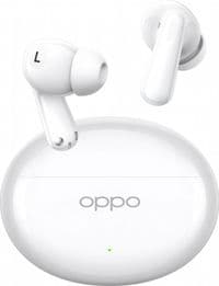 Навушники бездротові OPPO Enco Air 4, White, Bluetooth 5.4, мікрофон, динамік 12.4 мм, активне шумозаглушення, акумулятор 58 mAh (навушники) / 440 mAh (кейс), IP55 (ETEG1)