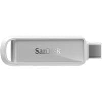 SANDISK iXpand Phone Drive with USB-C, Arctic White, 256GB