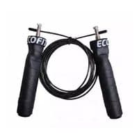 Скакалка Ecofit MDJR039 3 м черная (К00026973)