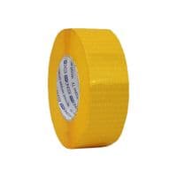 Скотч Optima 48 мм х 300 м Dots, жовтий (O45379)