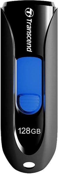 Накопичувач Transcend 128GB USB 3.1 Type-A JetFlash 790 Чорний (TS128GJF790K)