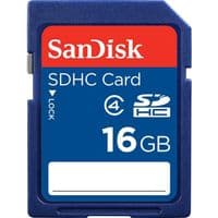 Карта памяти SANDISK SDHC 16GB Class 4
