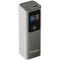 Портативное зарядное устройство Verbatim Charge 'n' Go 27000 mAh-серый (для ноутбука, планшета смартфона)