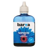 Чорнило Barva HP №3 (універсальне), Cyan, №46/121/122/134/135/136/141/140/178, 100 мл, водорозчинне, флакон OneKey (HU3-365e)