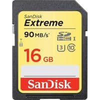 Карта памяти SANDISK SDHC 16GB Extreme Class 10 UHS-I U3 90MB/s