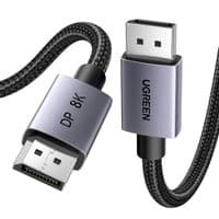 Кабель мультимедийный DisplayPort M to DisplayPort M 3.0m V1.4 8K60Hz black Ugreen (25906)