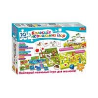 Настольная игра Утро 10 ИГР. Коллекция обучающих игр (4823076278922)