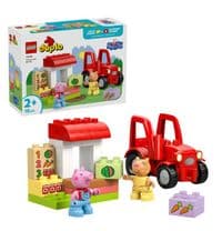 Конструктор LEGO DUPLO Peppa Pig Трактор и рынок