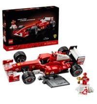 Конструктор LEGO Icons Ferrari F2004 и Michael Schumacher