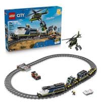 Конструктор LEGO City Ограбление полицейского поезда