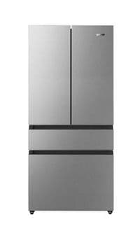 Холодильник SBS Gorenje, франц.дверца, 182x80x71см, 2 дв., Х-302л, М-178л, A+, NF+, Инвертор, Дисплей, Серый
