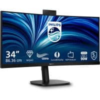 Монiтор TFT PHILIPS 34" 34B2U3600CH/00 21:9 VA Curved WQHD 120Hz HDMI DP USB-C WebCam HAS MM
