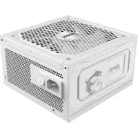Блок питания MSI ATX 1000W MAG A1000GL PCIE5 WHIT E, EU, 1000W, Fully-Modular, 80 Plus Gold MAG A1000GL PCIE5 WHITE
