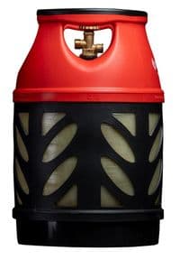 Балон газовый композитный Gutgas Ragasco CRS-18.2, 18.2л, пропан/бутан 7.5кг/8.5кг, 30бар, вентиль Shell (украинский стандарт), 4.4кг