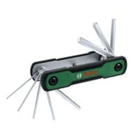 Ключи шестигранные Bosch складываются в корпус, набор 8шт.