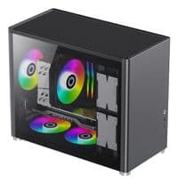 Корпус для компьютера ATX W/O PSU SPARK BLACK GAMEMAX