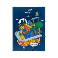 Папка для документов Kite A4 Hot Wheels на резинке (HW25-247)