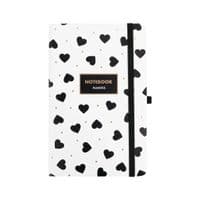 Книга записная Axent Partner Black&White, 125х195 мм 96 листов клетка (8621-10-A)