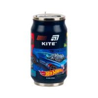 Поильник-непроливайка Kite Hot Wheels термочашка с трубочкой, 350 мл (HW25-1263)
