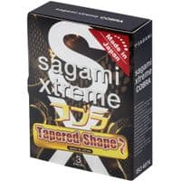 Презервативи Sagami Xtreme Tapered Shape Cobra 3 шт. (4974234811908)