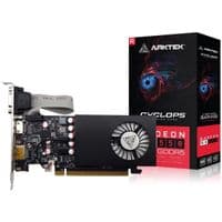 ВИДЕОКАРТА ARKTEK RX 550 8GB GDDR5 128-bit DVI/HDMI/DP LP