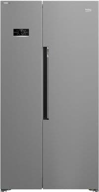 Холодильник Beko SBS, 179x91x71, холод.отд.-368л, мороз.отд.-190л, 2дв., E, NF, дисплей, нерж