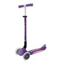 Самокат Globber серии Elite Lights фиолетово-розовый Колеса с подсветкой (439-603-3)