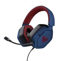 Гарнитура Trust GXT492SM Carus Superman edition, 3.5мм, синий