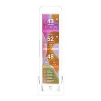 Дисплей зовнішній Zalman ZM-MF916, 269 x 70 x 15(В)мм, 60Hz, 1920 x 462, USB 9Pin, рамка біла