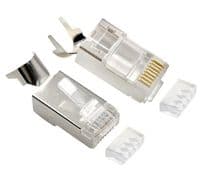 Конектор Cablexpert LC-PTF7-01/10, позолочені контакти (10 шт)